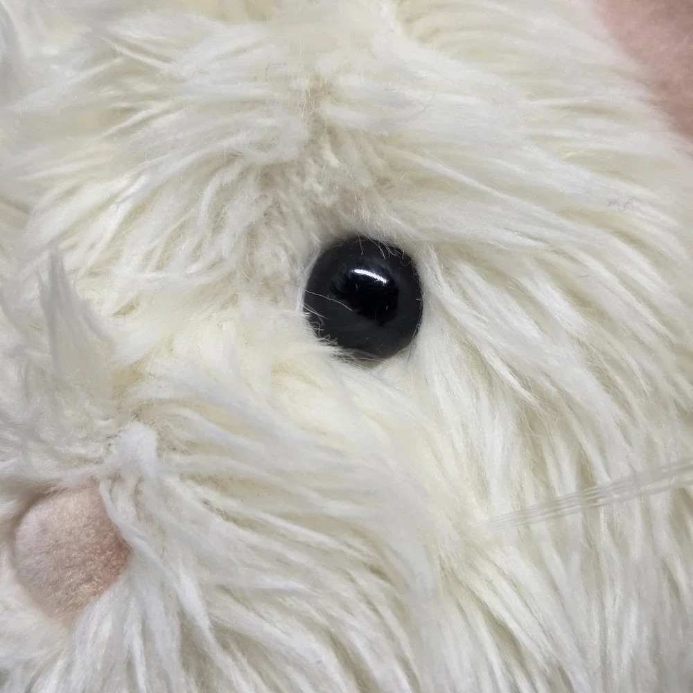 North American Bear Co. Shaggles White Cat Plush Vintage 1990